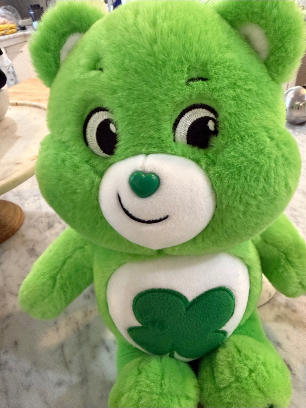 New without taGreen Shamrock Plush Care bear